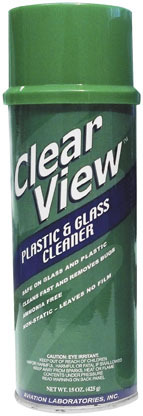 CLEARVIEW PLAST/GLASS CLEANER