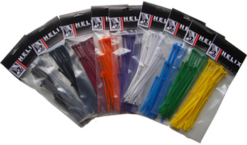 CABLE TIES 4  BLACK 100/PK