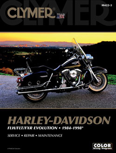 M422-3 CLYMER HARLEY-DAVIDSON FLH/FLT/FXR EVOLUTION 1984-1998