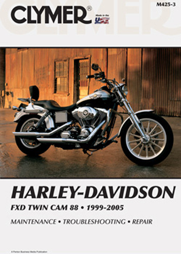 M425-3 CLYMER MANUALS HARLEY-DAVIDSON FXD TWIN CAM 88 1999-2005