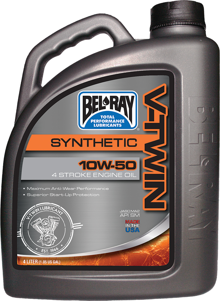 V-TWIN SYNTHETIC ENGINE OIL 10W-50 4L