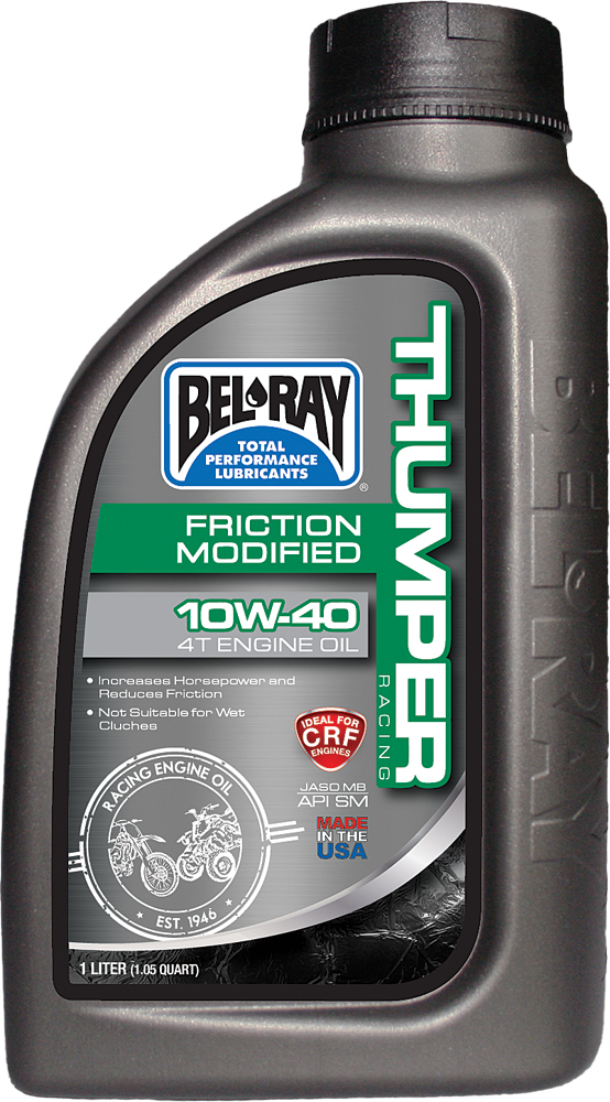 THUMPER FRICTION MODIFIED 4T ENGINE OIL 10W-40 1L