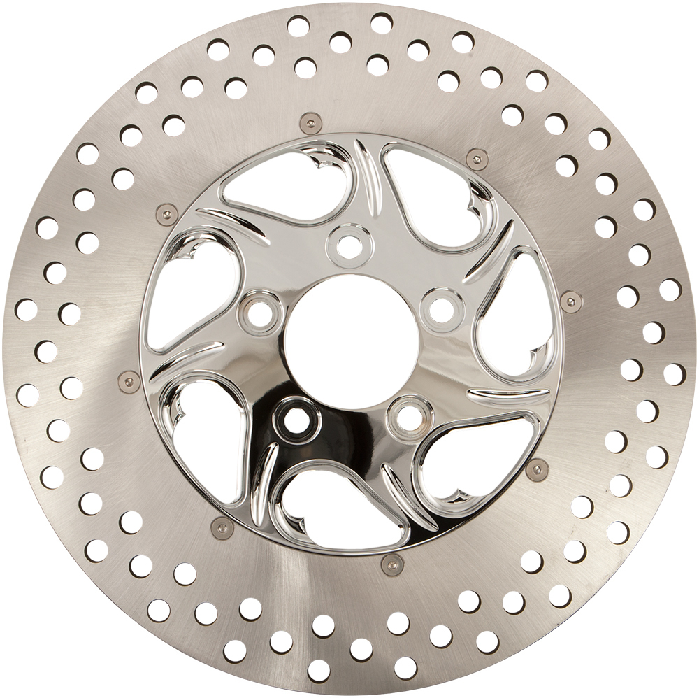 BRAKE ROTOR FRONT-RIGHT FLOW CHROME 11.5  2/PC